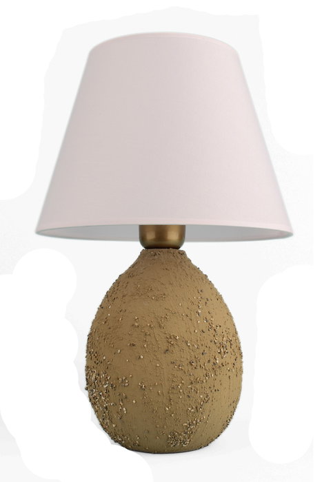 Opviq Lámpara de mesa YL704 de cerámica beige y blanco Opviq Lámpara de mesa YL704 de cerámica beige y blanco